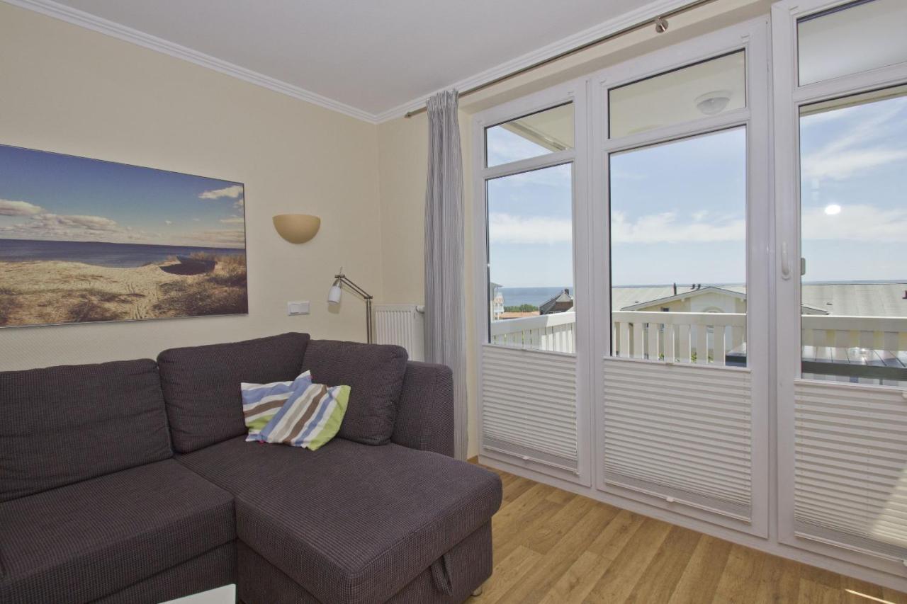 Meeresblick Residenzen FeWo 24 deluxe, inklusive Sauna und Schwimmbadnutzung im AHOI Sellin Goehren  Exterior foto