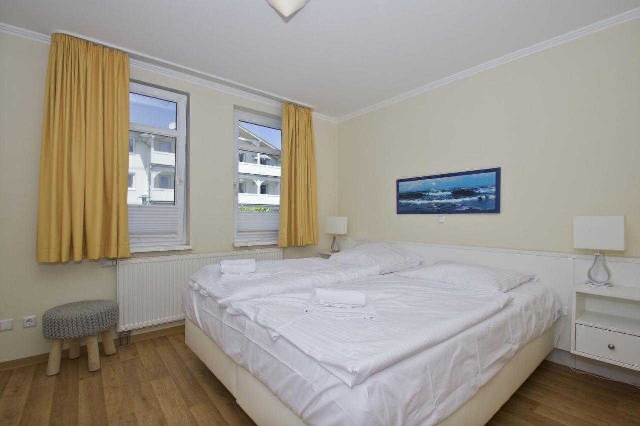 Meeresblick Residenzen FeWo 24 deluxe, inklusive Sauna und Schwimmbadnutzung im AHOI Sellin Goehren  Exterior foto